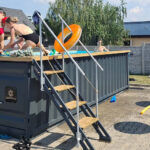 Containerschwimmbecken 6,2 m x 2,5 m Gebrauchsfertig Komfortpaket Neu