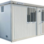 Modulbox WC und Waschbecken 4 m Modell G2 für temporäre Nutzung
