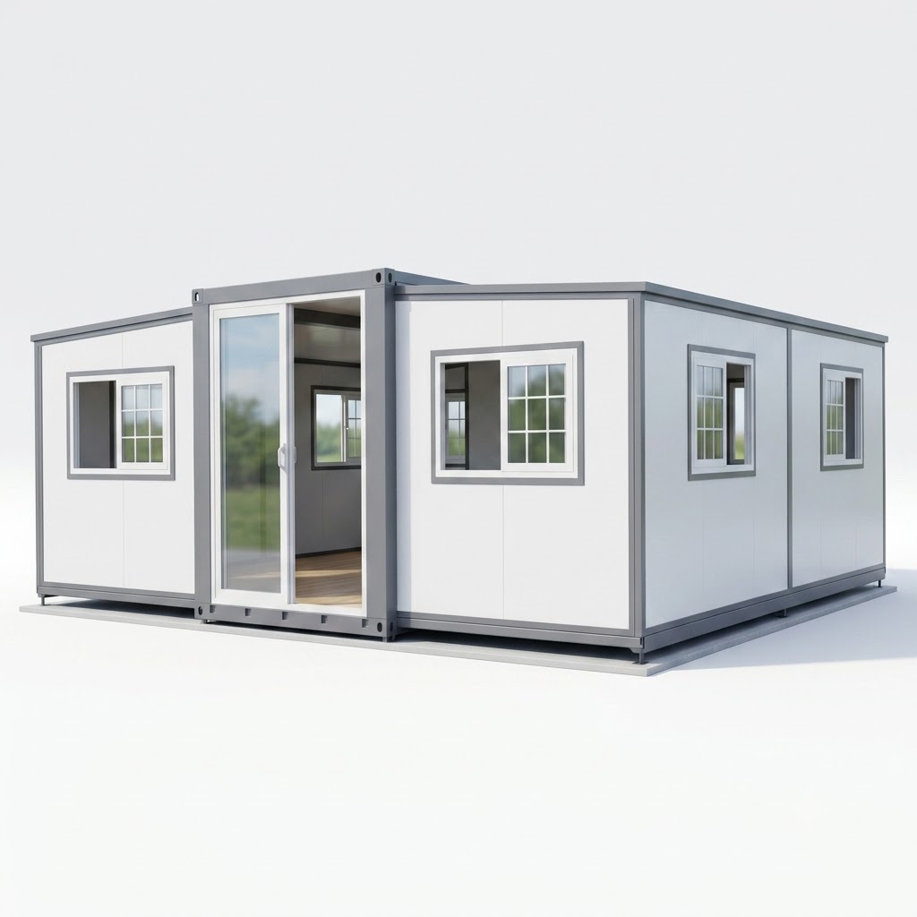 4f8ac2f2-99c2-46b1-b204-266e2ebaef7b BOVONO Modulares Minihaus Mobile 6–8 m × 3–4 m für Wohnzwecke - Image 1