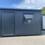 Conteneur Büro 4,00 m x 2,20 m – Robuster Stahlcontainer