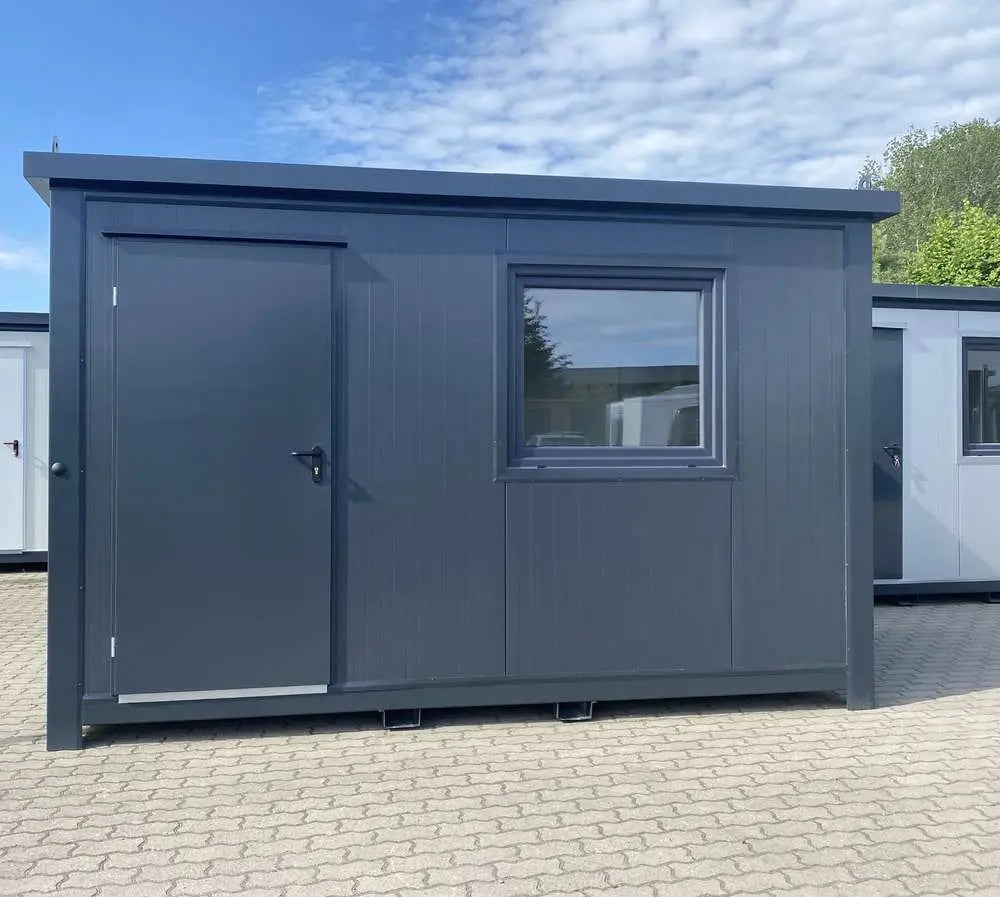 Conteneur-bureau-400m-x-220m.jpg Conteneur Büro 4,00 m x 2,20 m – Robuster Stahlcontainer - Image 1