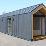 Komplettausgestattetes Tiny House 10,90 x 2,90 m mit Aluminiumtüren