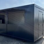 Container Bar Prefabriziertes Modul mit AufsteigendenBlindtoren