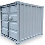 Container 8 Fuß Neu RAL 7035