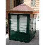 Vordruck-Box für Zeitungskiosk – Kompakt, Vielseitig, 2 m × 2 m