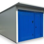 Garagenbox 9 Meter Isolierte Prefab-Struktur für Auto und Ausrüstung