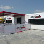 Container.biz Box Prefabbricato Hospitality Sport 12,3m X 3m X 3,15m