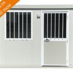 Prefabriziertes Offenes Raum Mietbox Monoblock 3 m Verzinkter Stahl