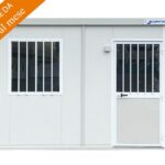 Box Prefabbricato Open Space 4 Meter Zinkstahl
